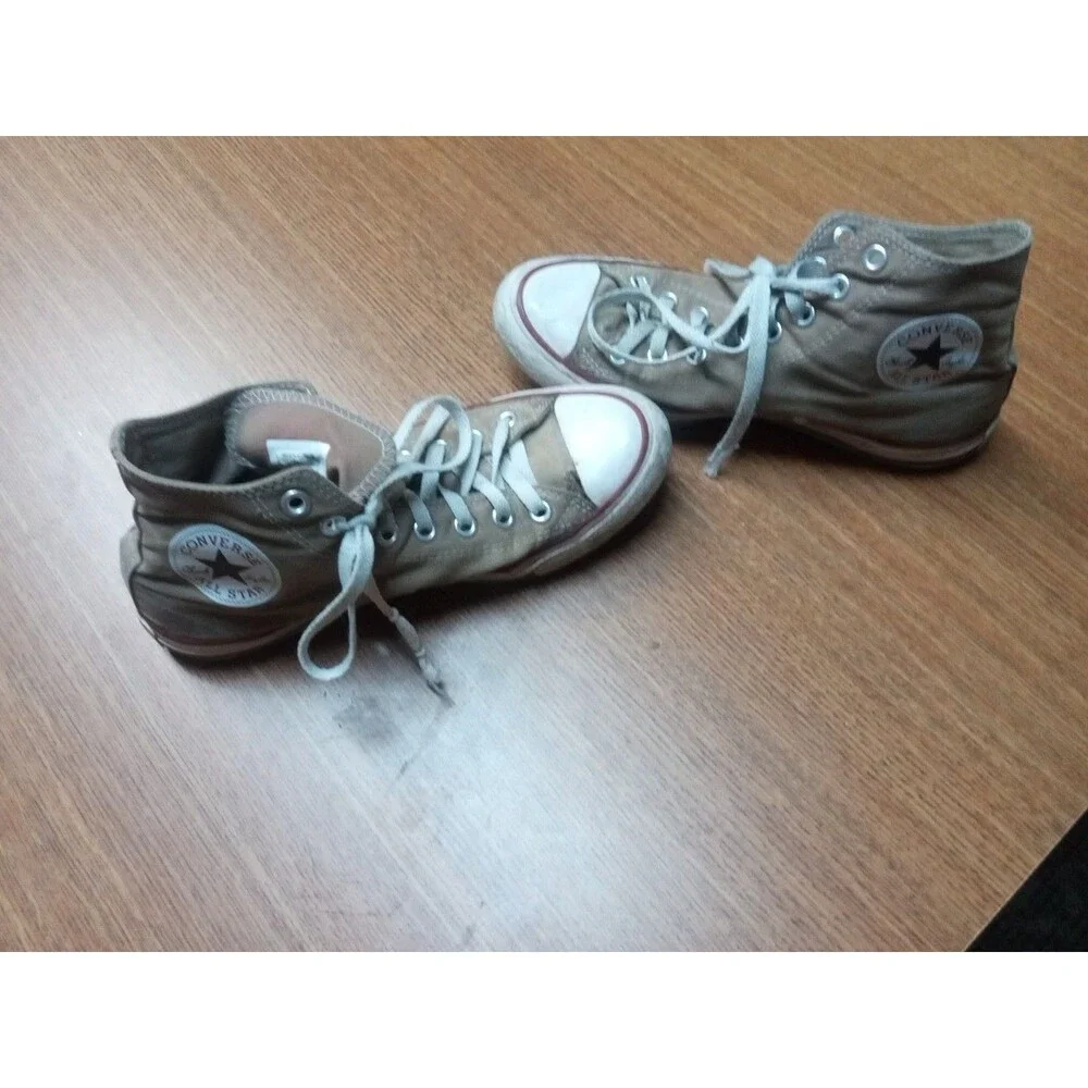 Converse Chuck Taylor All Star Hi  Tan -Size  Men's 6.5Women’s Size 8.5
